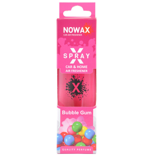 

Ароматизатор Nowax X Spray Bubble Gum в коробке
