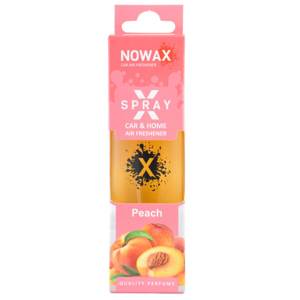 

Ароматизатор Nowax X Spray Peach в коробке