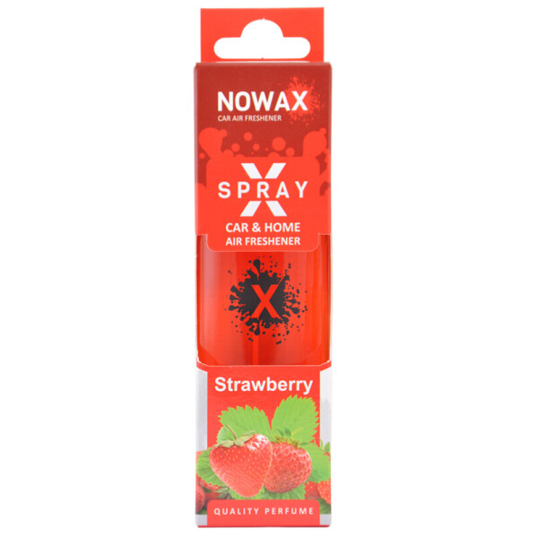 

Ароматизатор Nowax X Spray Strawberry в коробке
