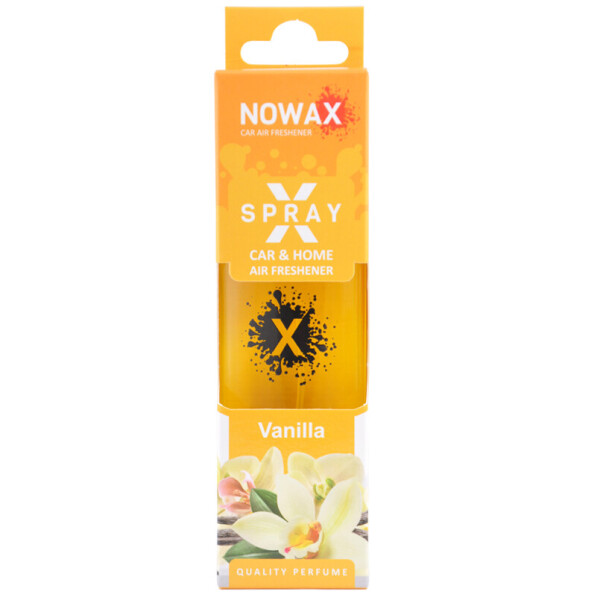 

Ароматизатор Nowax X Spray Vanilla в коробке