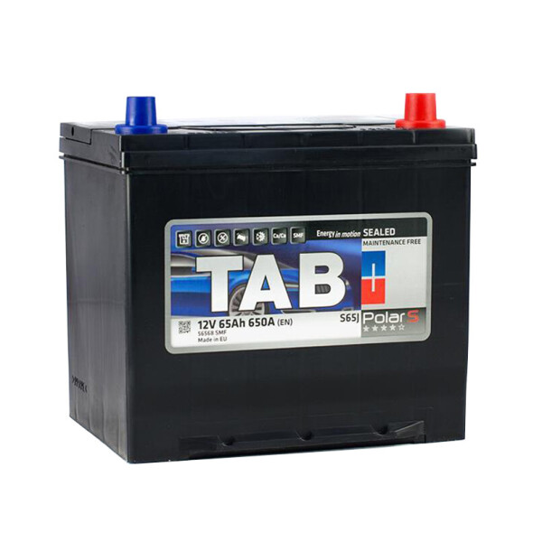 Акумулятор TAB Polar S 65 Ah/12V [- +]