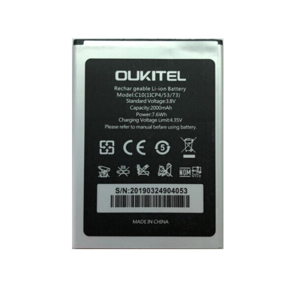 

Батарея Oukitel C10