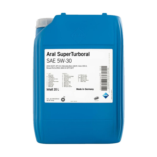 

Моторное масло Aral Super Turboral 5w-30 20L