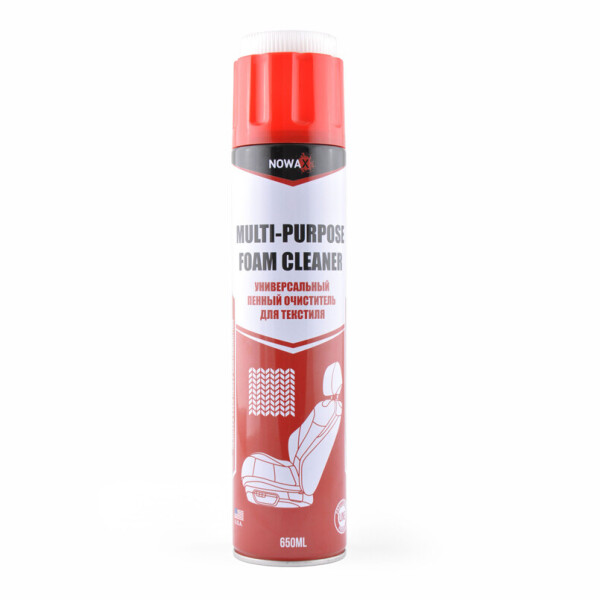

Nowax Очиститель текстиля MULTI-PURPOSE FOAM CLEANER, 650мл