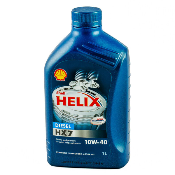 

Моторное масло Shell Helix Diesel HX7 10w-40 1L