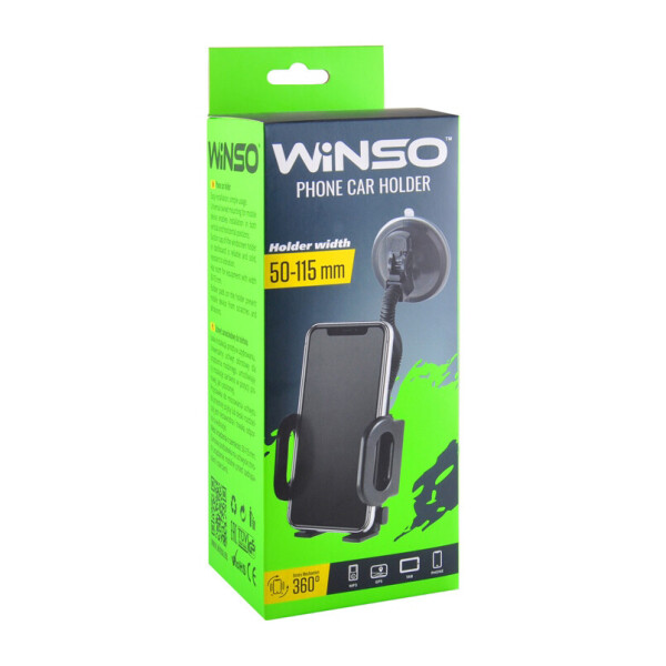

Тримач мобільного телефону Winso механізм 360°, 50-115мм
