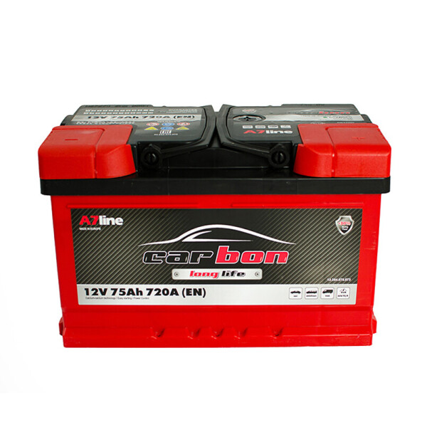 Акумулятор Carbon 75 Ah/12V [- +]