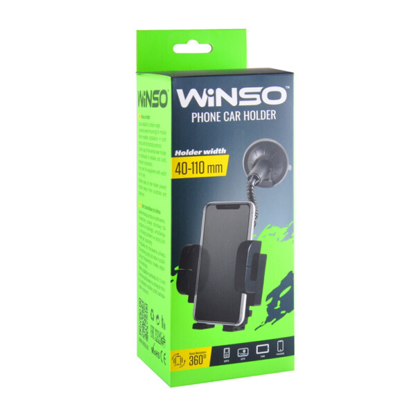 

Тримач мобільного телефону Winso механізм 360°, 40-110мм