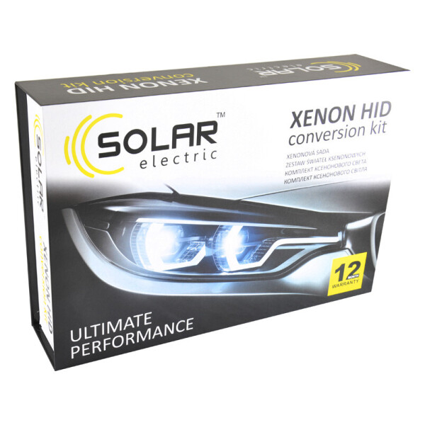 

Комплект ксенона Solar HB4 (9006) 6000K 85V 35W P22d KET+Ballast, 2шт