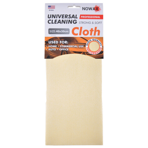

Nowax Профессиональная тряпка для авто 40 * 30см (желтая)