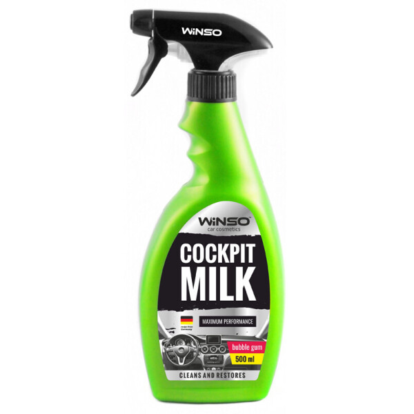 

Winso Полироль-молочко для панели приборов COCKPIT MILK Babble gum, 500мл