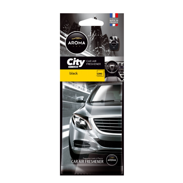 

Ароматизатор Aroma Car City Card Black