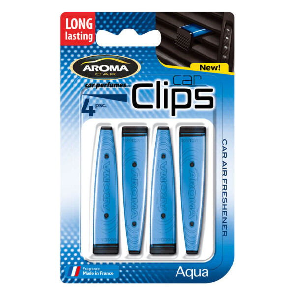 

Ароматизатор Aroma Car Clips Aqua, 4x5g