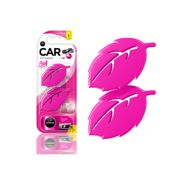 

Ароматизатор Aroma Car Leaf 3D Mini Bubble Gum