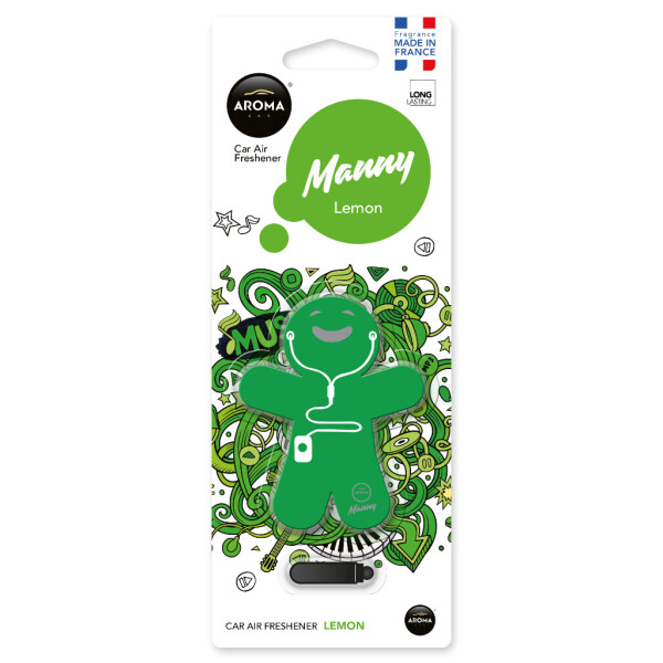

Ароматизатор Aroma Car Manny Lemon