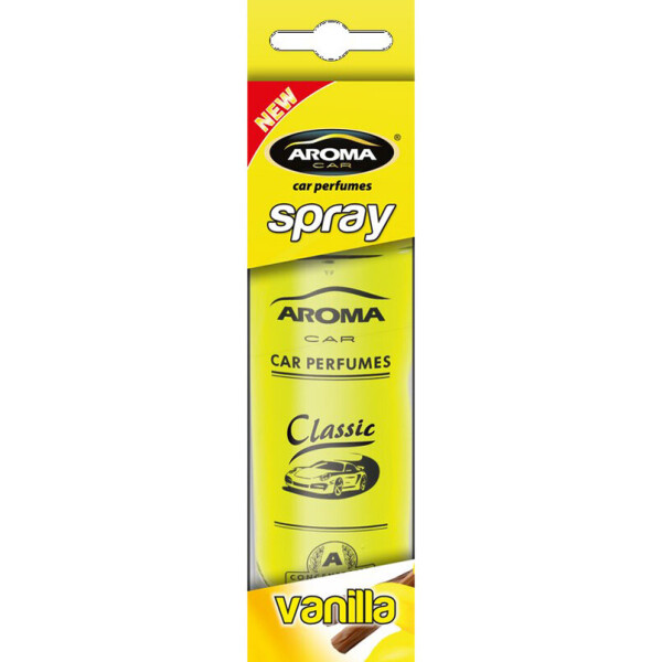 

Ароматизатор Aroma Car Spray Classic Vanilla, 50ml
