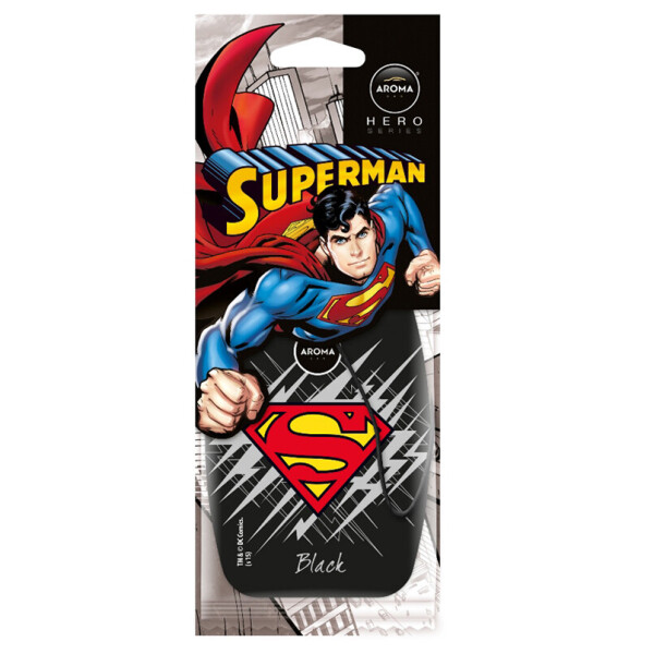 

Ароматизатор Aroma Car Superman Black