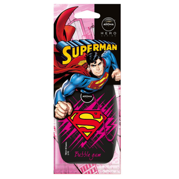 

Ароматизатор Aroma Car Superman Bubble-Gum