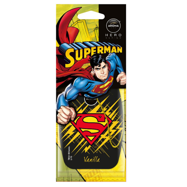 

Ароматизатор Aroma Car Superman Vanilla