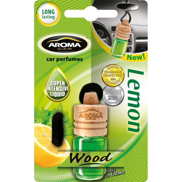 

Ароматизатор Aroma Car Wood Lemon