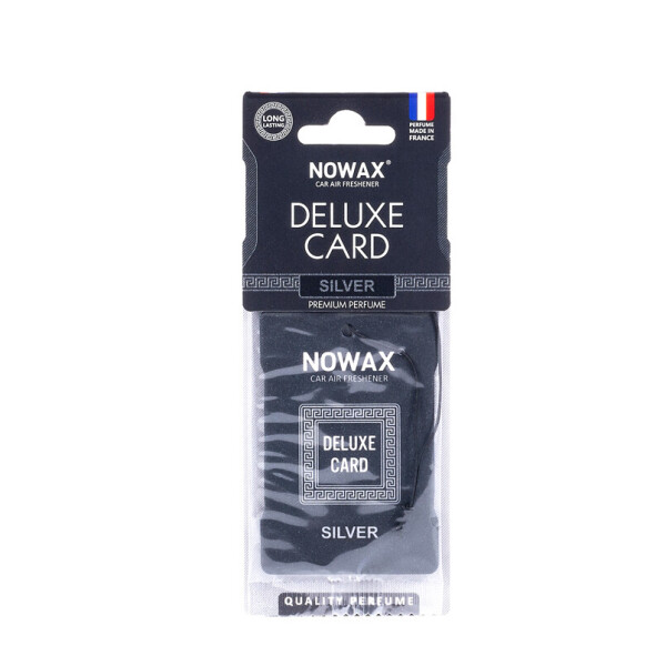 

Ароматизатор Nowax Delux Card Silver, 6g