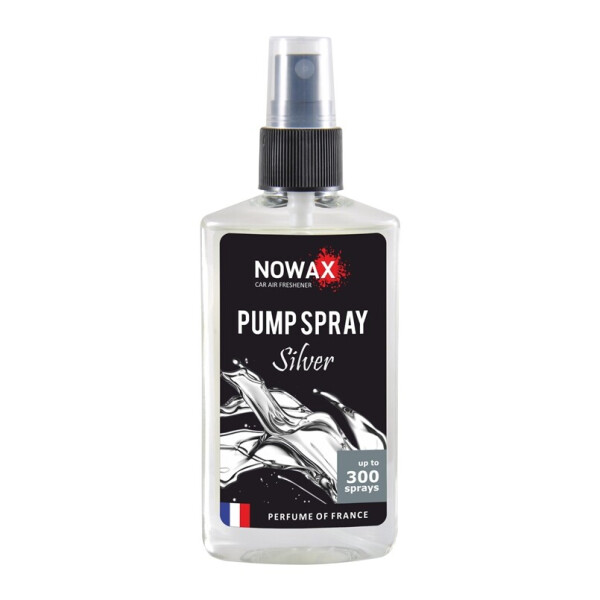 

Ароматизатор Nowax Pump Spray Silver, 75ml