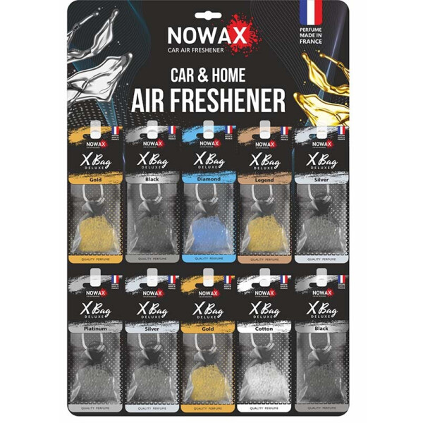 

Ароматизатор Nowax X Bag Delux, дисплей 30шт