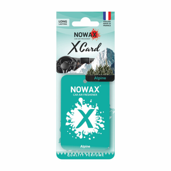 

Ароматизатор Nowax X Card Alpine