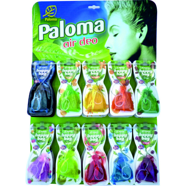 

Ароматизатор Paloma Happy Bag дисплей, блистер (30шт/6)