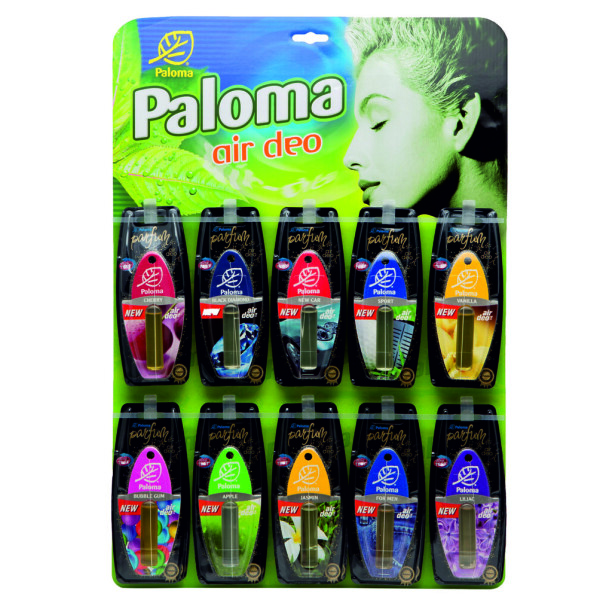 

Ароматизатор Paloma Parfume дисплей, блистер, (30шт/6)