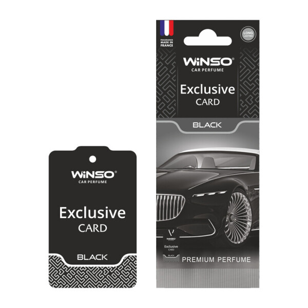 

Ароматизатор Winso Card Exclusive Black