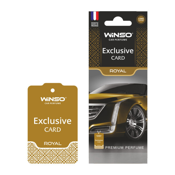 

Ароматизатор Winso Card Exclusive Royal