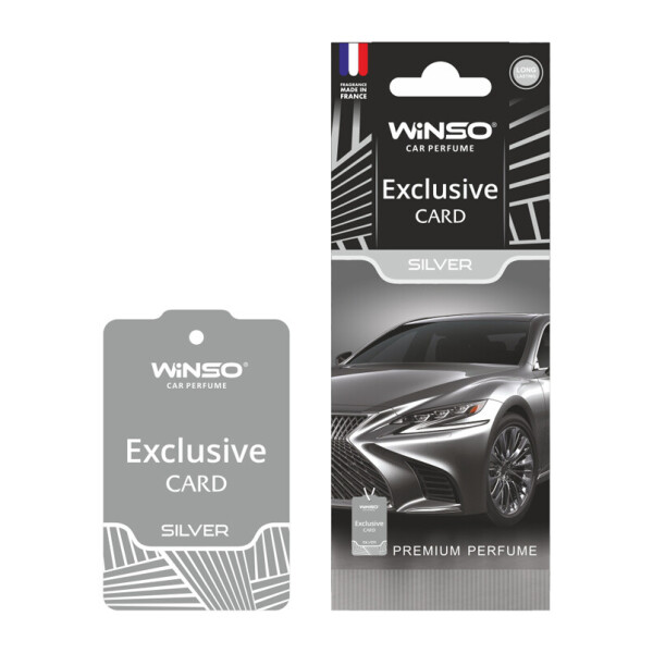 

Ароматизатор Winso Card Exclusive Silver
