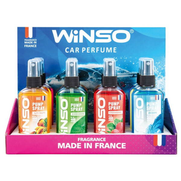 

Ароматизатор Winso Pump Spray MIX №2, 75ml, 12шт