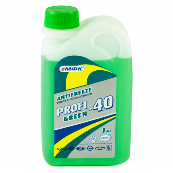 

Антифриз Profi Green (зелений) 1kg