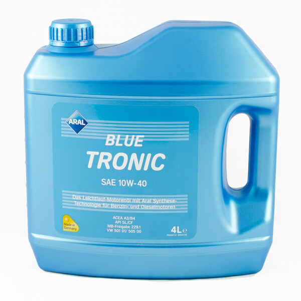 

Моторное масло Aral BlueTronic 10w-40 4L