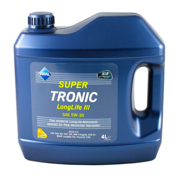 

Моторное масло Aral Super Tronic LongLife III 5w-30 4L