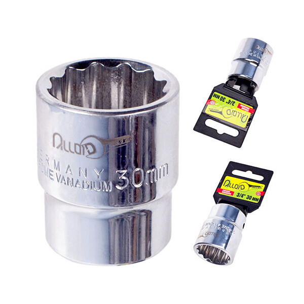 

Торцевая головка Alloid 3/4 ", 12 гран. 41мм.