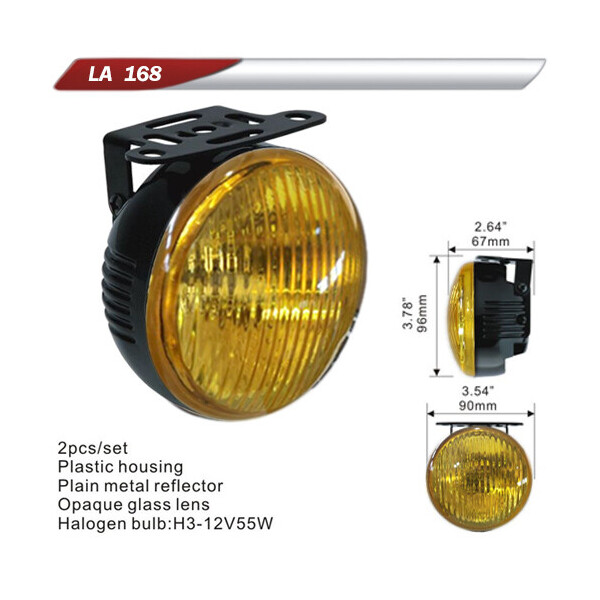 

Фара дополнительная DLAA 168-Y / H3-12V-55W / D = 90mm