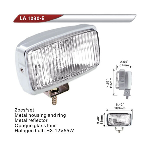 

Фара дополнительная DLAA 1030E-W хром / H3-12V-55W / 163 * 88mm