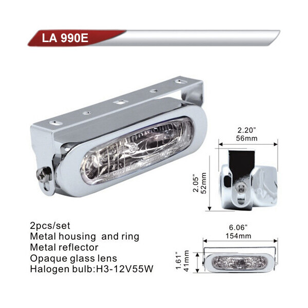 

Автофара DLAA 990E-W/H3-12V-55W/154 * 41mm