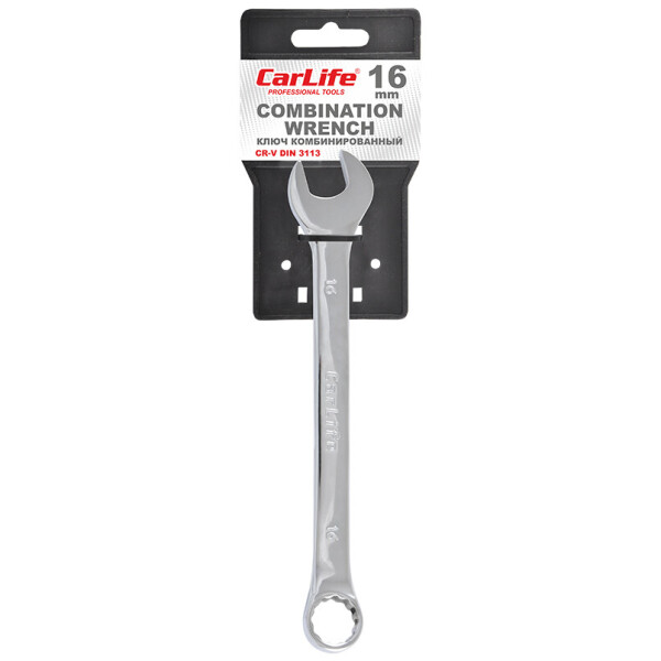 

Ключ комбинированный Carlife CR-V, 16мм