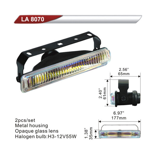 

Фара дополнительная DLAA 8070-RY / H3-12V-55W / 177 * 35mm