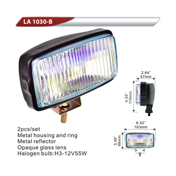 

Фара дополнительная DLAA 1030B-RY / H3-12V-55W / 163 * 88mm