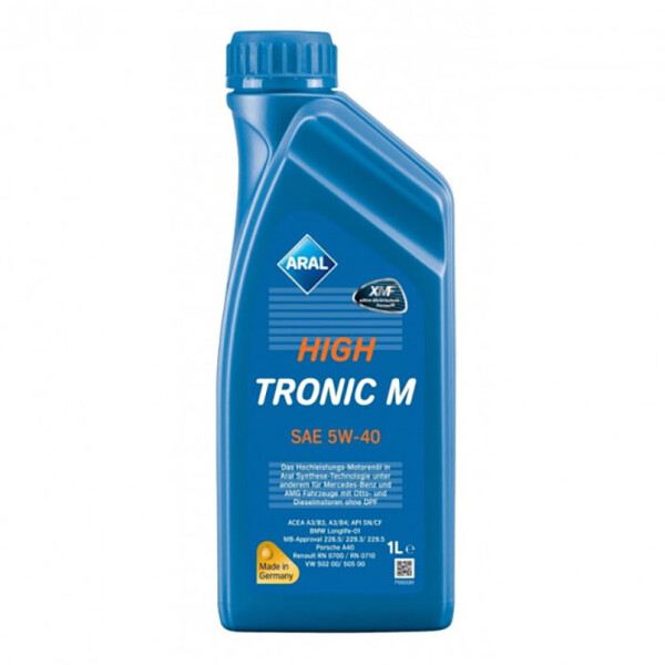 

Моторное масло Aral High Tronic M 5w-40 1L
