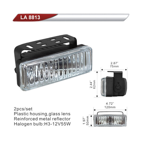 

Автофара DLAA 8813-W/H3-12V-55W/120 * 50mm