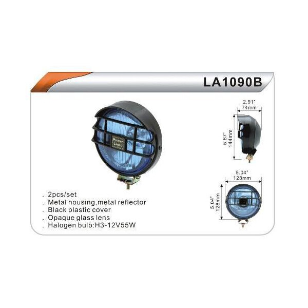 

Фара дополнительная DLAA 1090B-RY / H3-12V-55W / D = 128mm