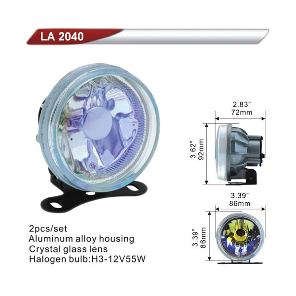 

Автофара DLAA 2040 RY/H3-12V-55W/D86mm