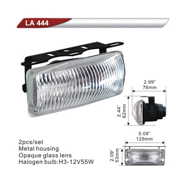 

Автофара DLAA 444-W/H3-12V-55W/129 * 53mm