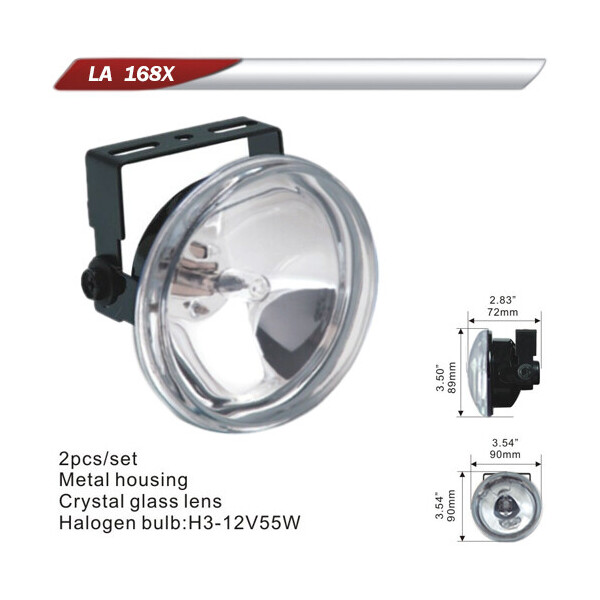 

Автофара DLAA 168Х-W/H3-12V-55W/D90mm